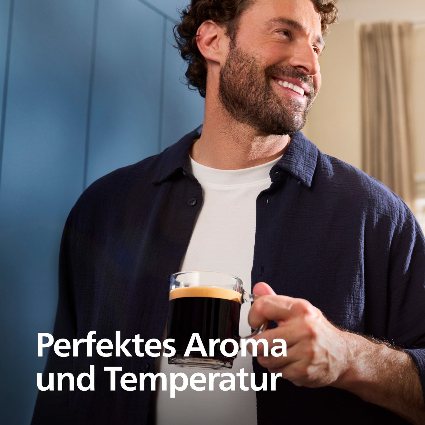 Series 5400 EP5443/70 Espressomaschine, LatteGo Milchsystem, AquaClean Filter, 12 Kaffeespezialitäten und 4 Benutzerprofilen - Weiß/Roségold